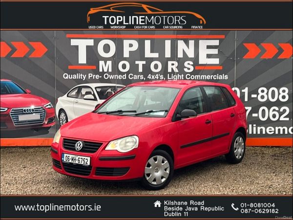 Volkswagen Polo Hatchback, Petrol, 2006, Red