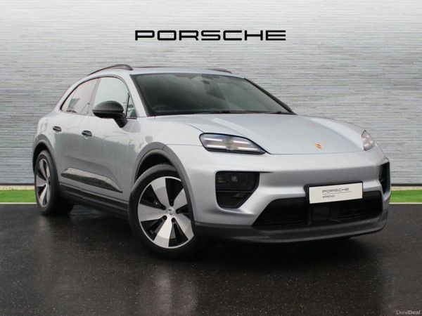 Porsche Macan SUV, Electric, 2026, Silver