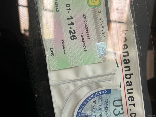 Renault Clio Hatchback, Ethanol Petrol, 2010, Silver