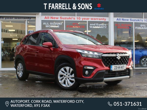 Suzuki SX4 S-Cross Hatchback, Petrol, 2023, Red