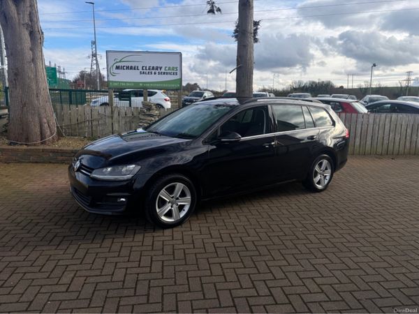 Volkswagen Golf Estate, Petrol, 2015, Black