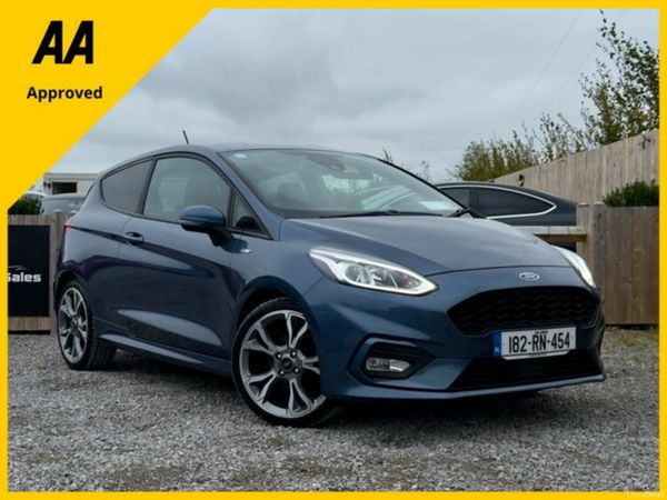 Ford Fiesta Hatchback, Petrol, 2018, Blue