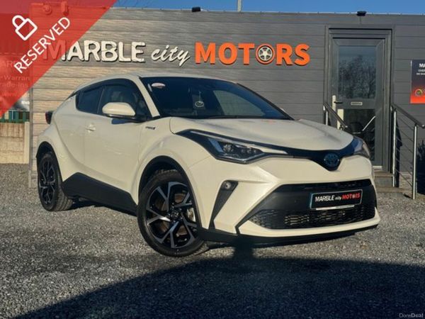 Toyota C-HR Hatchback, Petrol Hybrid, 2020, White