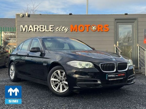 BMW 5-Series Saloon, Diesel, 2015, Black