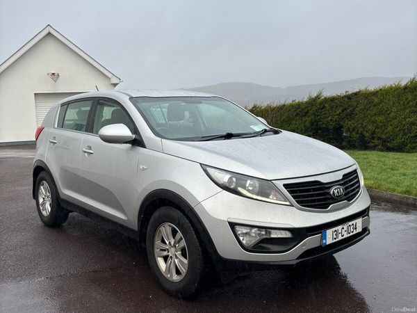 Kia Sportage SUV, Diesel, 2013, Silver