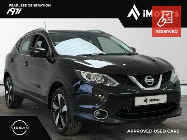 Nissan Qashqai MPV, Petrol, 2017, Black
