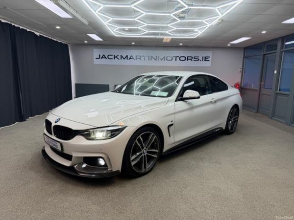 BMW 4-Series Coupe, Diesel, 2017, White
