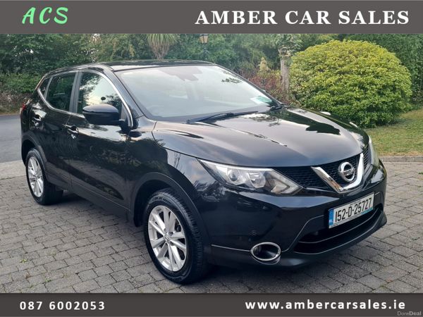 Nissan Qashqai Hatchback, Petrol, 2015, Black