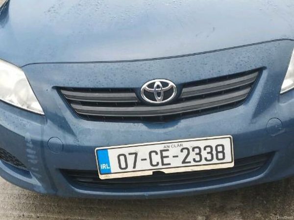 Toyota Corolla Saloon, Diesel, 2007, Blue