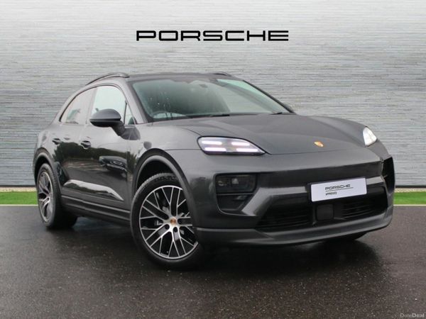 Porsche Macan SUV, Electric, 2026, Grey