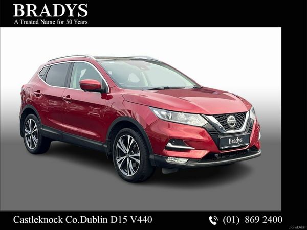 Nissan Qashqai SUV, Diesel, 2019, Red