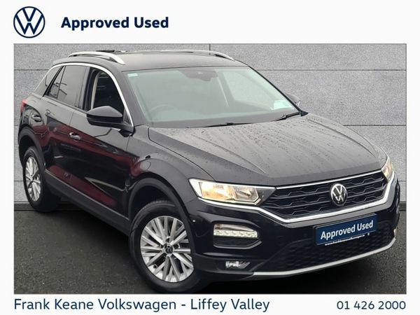 Volkswagen T-Roc SUV, Petrol, 2021, Black