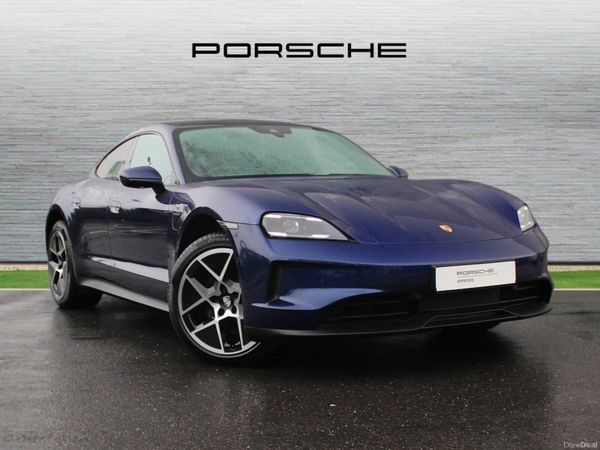 Porsche Taycan Saloon, Electric, 2026, Blue