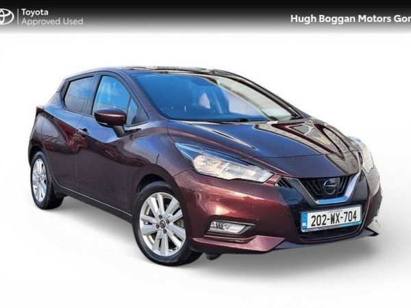 Nissan Micra Hatchback, Petrol, 2020, Red