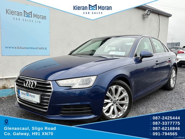 Audi A4 Saloon, Diesel, 2016, Blue