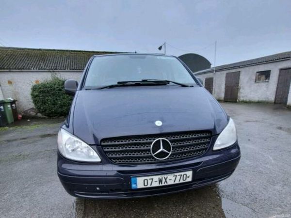 Mercedes-Benz Vito Van With Side Windows, Diesel, 2007, Purple