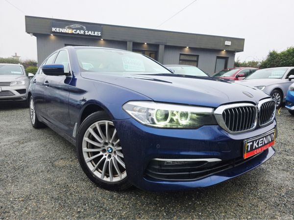 BMW 5-Series Saloon, Diesel, 2019, Blue