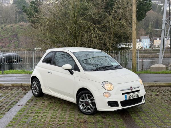 Fiat 500 Hatchback, Petrol, 2013, White