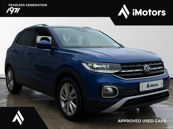 Volkswagen T-Cross SUV, Petrol, 2023, Blue