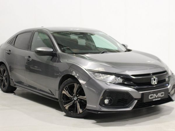 Honda Civic Hatchback, Petrol, 2018, Grey
