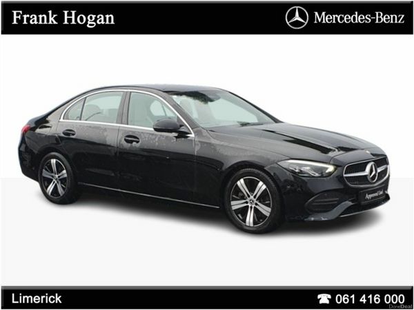 Mercedes-Benz C-Class Saloon, Diesel Hybrid, 2023, Black