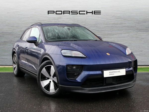 Porsche Macan SUV, Electric, 2026, Blue