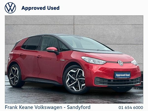 Volkswagen ID.3 Hatchback, Electric, 2023, Red