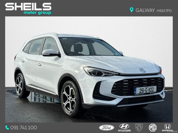 MG ZS Hatchback, Petrol Hybrid, 2025, White