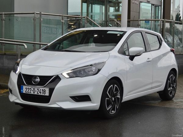 Nissan Micra Hatchback, Petrol, 2022, White