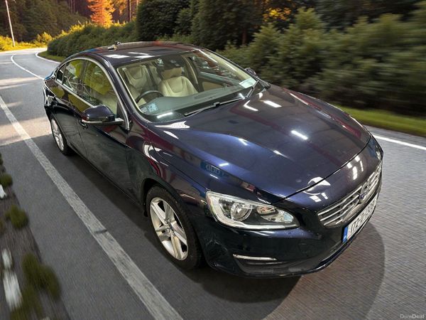 Volvo S60 Saloon, Diesel, 2017, Blue