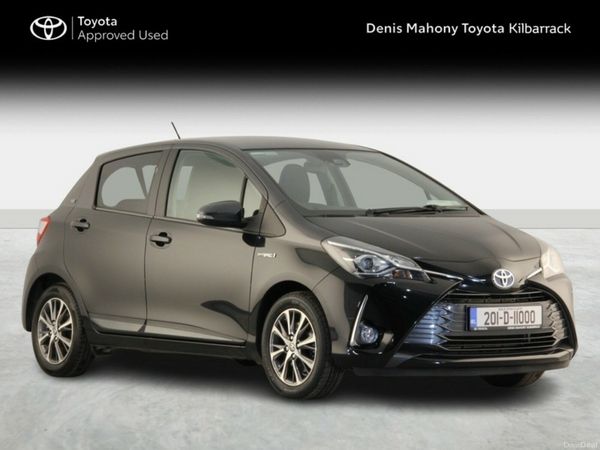 Toyota Yaris Hatchback, Petrol Hybrid, 2020, Black