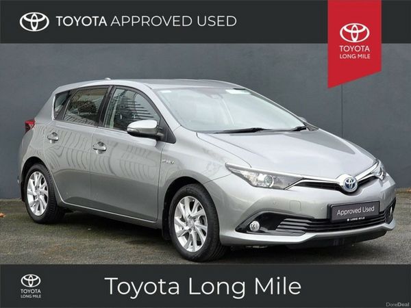 Toyota Auris Hatchback, Petrol Hybrid, 2016, Silver