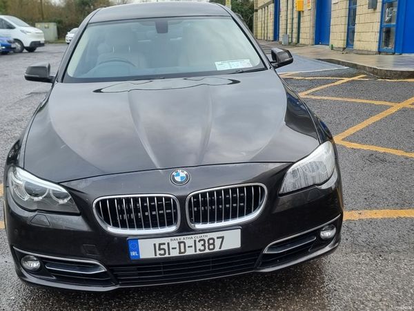 BMW 5-Series Saloon, Diesel, 2015, Brown