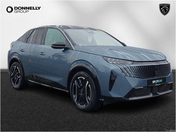 Peugeot 3008 Estate, Electric, 2025, Blue