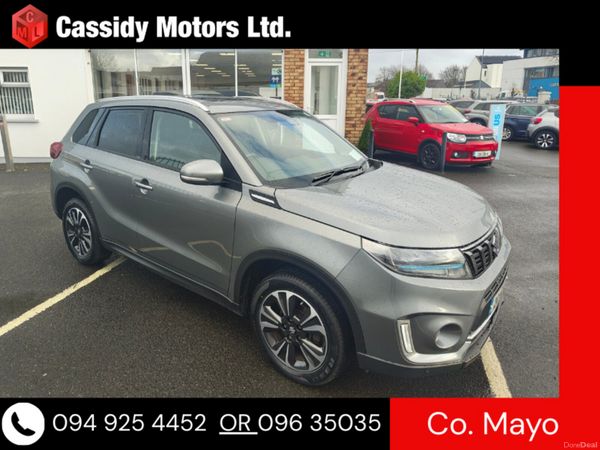 Suzuki Vitara SUV, Petrol Hybrid, 2024, Grey