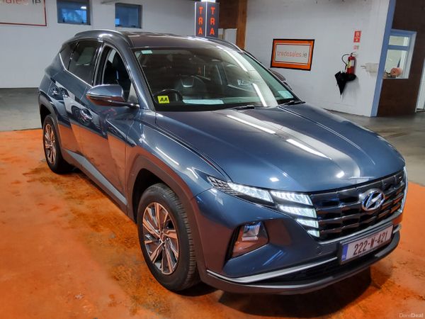 Hyundai Tucson SUV, Petrol Hybrid, 2022, Blue