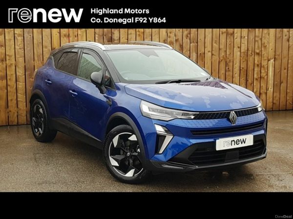Renault Captur Hatchback, Petrol Hybrid, 2025, Blue