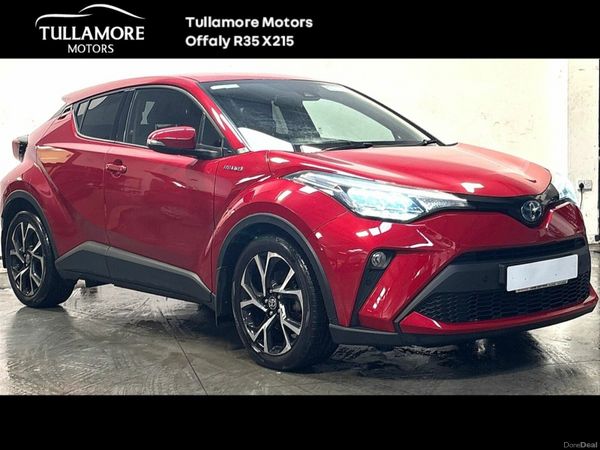 Toyota C-HR Hatchback, Petrol Hybrid, 2021, Red