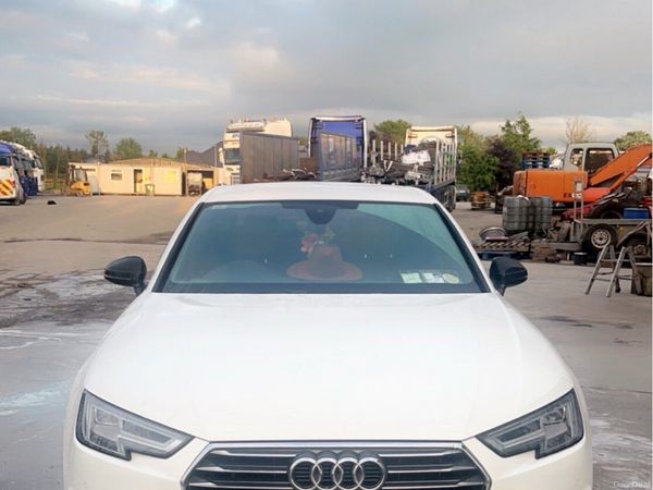 Audi A4 Saloon, Diesel, 2017, White