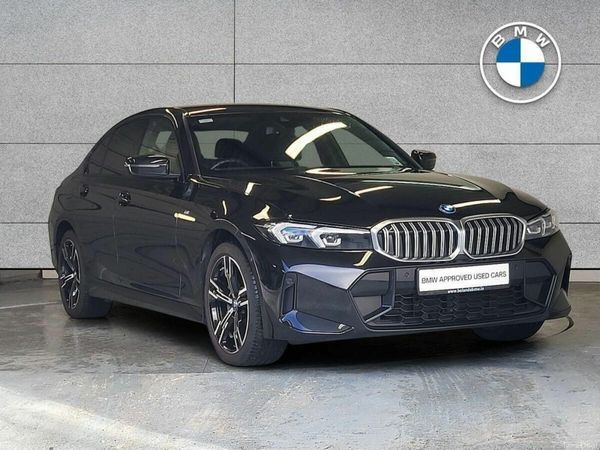BMW 3-Series Saloon, Petrol Plug-in Hybrid, 2024, Black