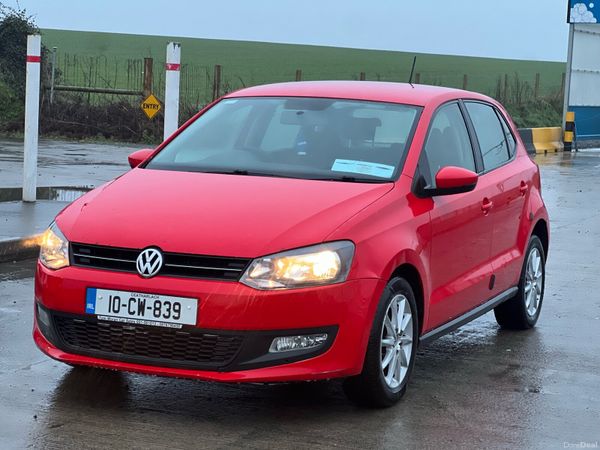 Volkswagen Polo Hatchback, Diesel, 2010, Red