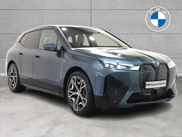 BMW iX SUV, Electric, 2025, Blue