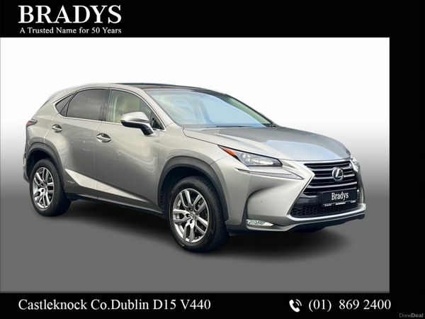 Lexus NX SUV, Petrol Hybrid, 2017, Grey