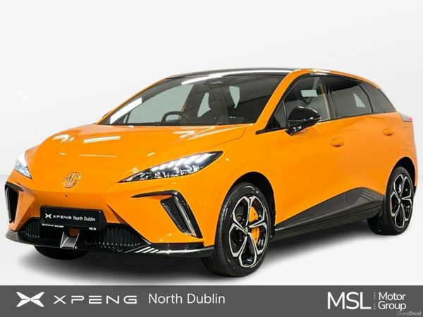 MG MG4 Hatchback, Electric, 2024, Orange