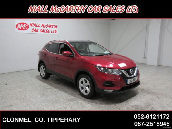 Nissan Qashqai SUV, Petrol, 2020, Red