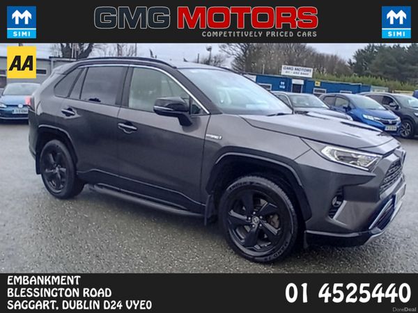 Toyota RAV4 Estate, Petrol Hybrid, 2020, Grey
