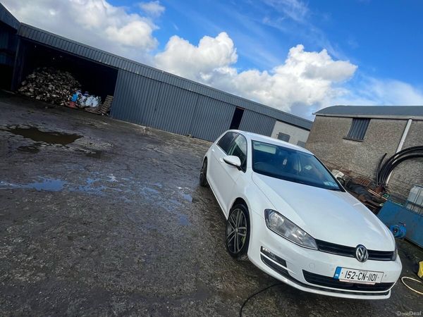 Volkswagen Golf Hatchback, Diesel, 2015, White