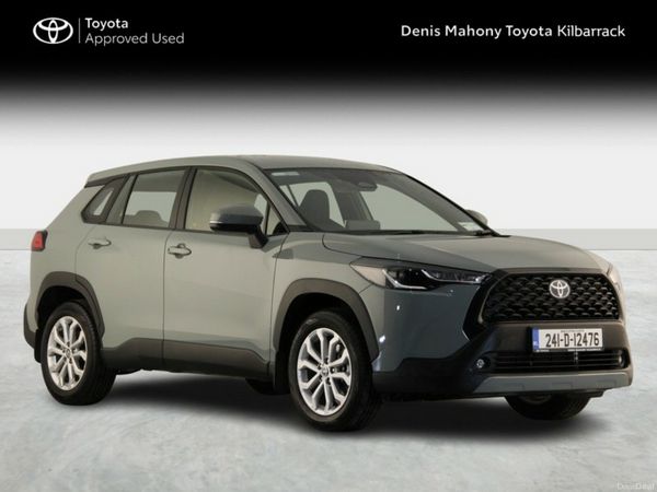 Toyota Corolla Cross SUV, Petrol Hybrid, 2024, Green