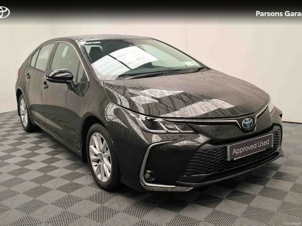 Toyota Corolla Saloon, Petrol Hybrid, 2023, Black