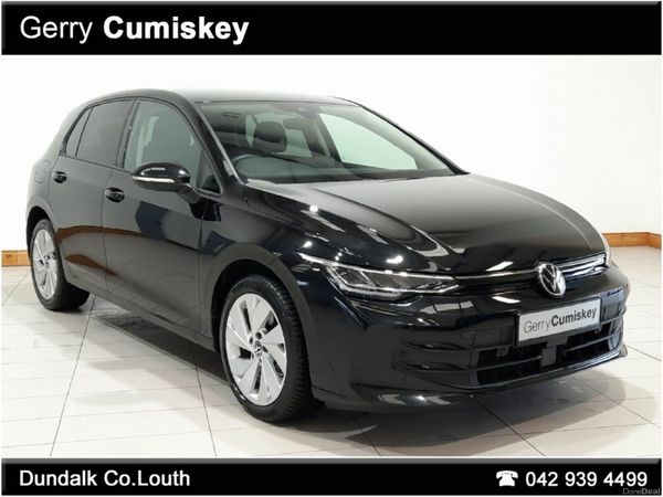 Volkswagen Golf Hatchback, Petrol Hybrid, 2025, Black